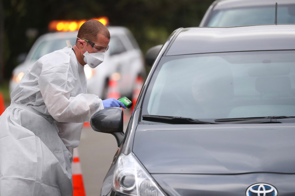 Coronavirus: Hayward drive-thru testing facility completes first week